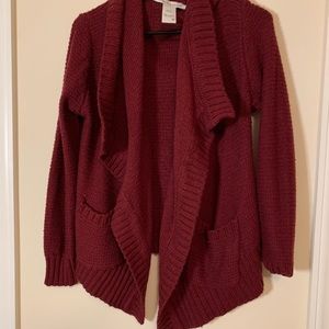 Cozy red sweater
